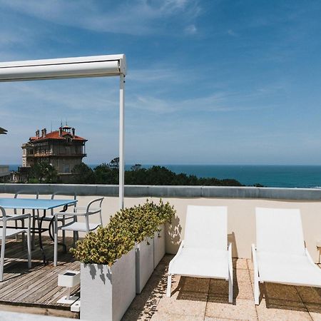 Appartement Piscine Terrasse 1 Min Plage Et Golf Bidart Luaran gambar